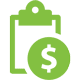 Cost-report cost report icon